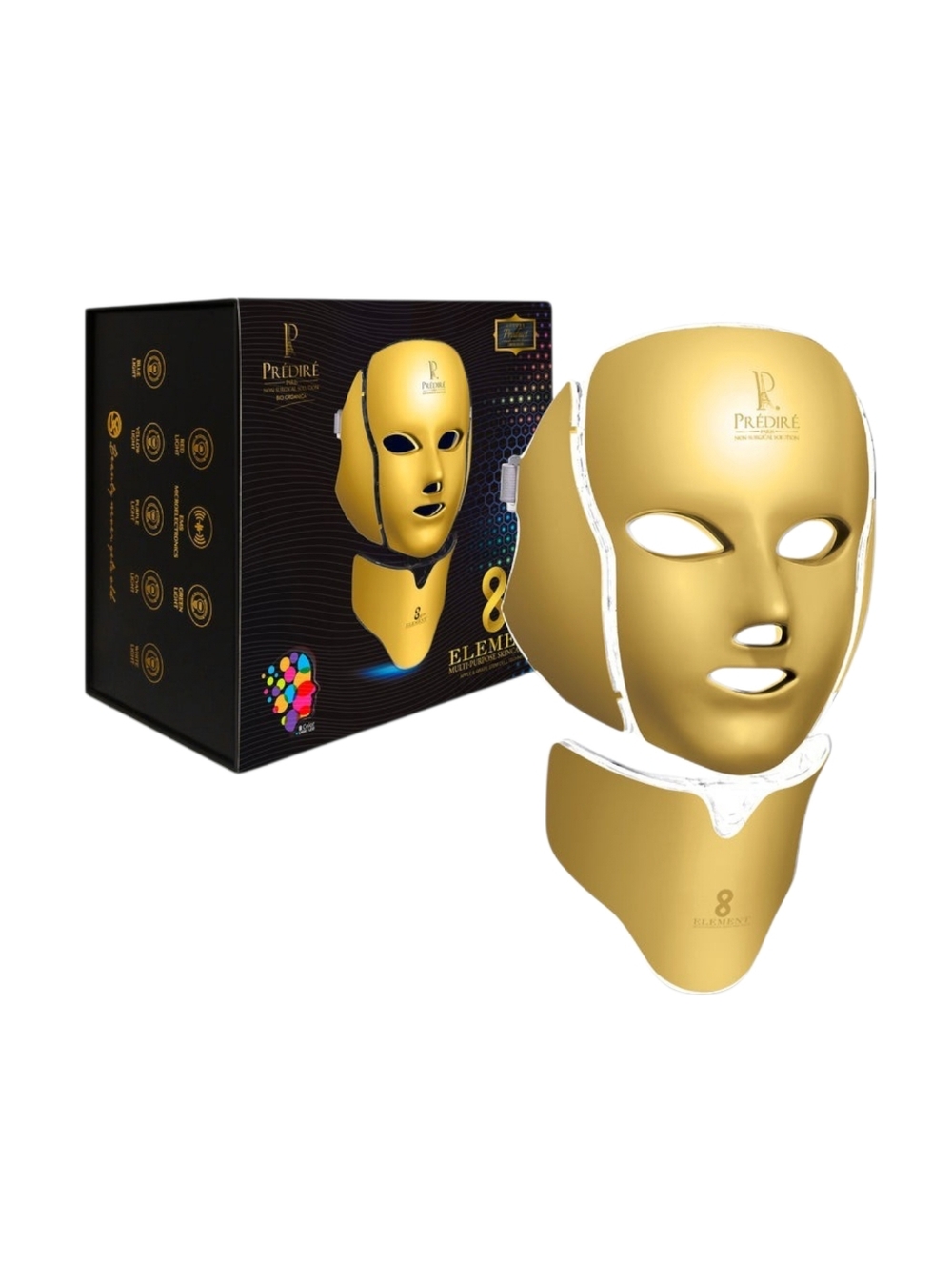 Predire Gold LED Face Mask